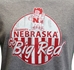 Nebraska Go Big Red Retro Tee - AT-D1372