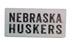 Nebraska Huskers Wood Magnet - MD-C6041