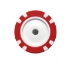Nebraska Poker Chip Golf Ball Marker - GF-74501