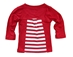 Red Infant Girls Iron N Two Piece Stripe Set - CH-D7055