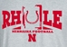 Rhule Huskers Lucky Horseshoe Heather Tee - AT-F7283
