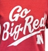 Womens Go Big Red Hustle Tee - AT-F7185