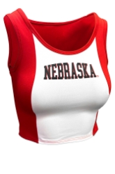 Womens Nebraska Colorblock Tank  Nebraska Cornhuskers, Nebraska  Tank Tops, Huskers  Tank Tops, Nebraska  Ladies Tops, Huskers  Ladies Tops, Nebraska Womens Nebraska Red And White Colorblock Tank Zoozatz, Huskers Womens Nebraska Red And White Colorblock Tank Zoozatz