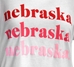 Womens Nebraska Repeat Everybody Chicka-d Tee - AT-E4100