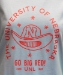 Womens UNL GBR Cowgirl Skyblue Tee - AT-E4152