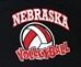 Youth Nebraska Volleyball Graphic Tee - YT-E7110