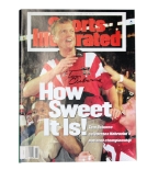 1994 Nebraska Huskers National Champs Osborne Signed SI Weekly