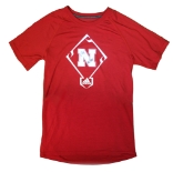 Bolt N Erstad Autographed Adidas Baseball Tee