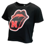 Womens Nebraska Jagger Crop