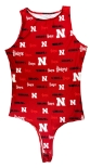 Ladies Nebraska Mosaic Bodysuit