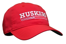 Adidas 2021 Husker Bar Coaches Slouch Lid - Red