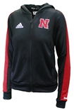 Adidas Womens 2021 Official Huskers Sideline Full Zip