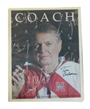 Autographed Lincoln Journal Star Tribute to Coach Osborne