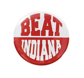 Beat Indiana 2 Inch Button