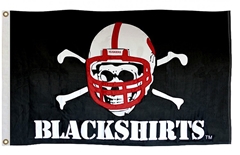 Blackshirts Appliqued Flag