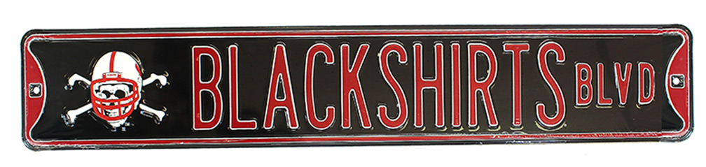 Blackshirts Blvd Sign