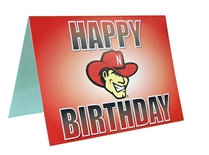 Herbie Husker Happy Birthday Card