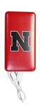 Husker Red Nebraska Portable Power Bank