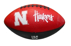 Huskers Jr Rubber Football