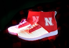 Huskers LED Light Up High Top