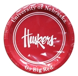 Huskers Paper Plates - 9 Inch