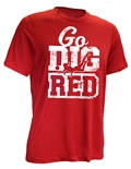 Huskers Volleyball Go Dig Red Tee