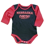 Infant Nebraska Everyday LS Onesie