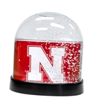 Huskers Snow Globe With Photo Frame
