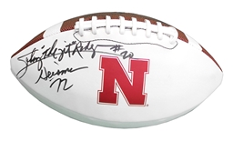 Johnny Rodgers Autographed Adidas Nebraska Football