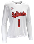 Ladies Nebraska Volleyball Home Jersey Top