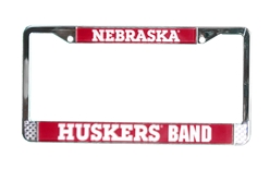 Nebraska Band License Plate Frame