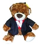 Nebraska Bella Graduation Bear