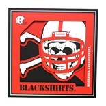 Nebraska Blackshirts 3D Logo Plaque