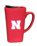 Nebraska Ceramic Mug - Red