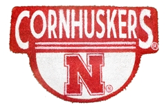 Nebraska Cornhuskers Coir Mat