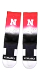 Nebraska Dip Dye Crew Socks