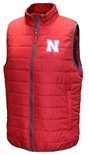 Nebraska End Zone Club Puffer Vest