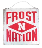Nebraska Frost Nation Tin Sign