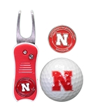 Nebraska Golf Ball Tool Tin Set