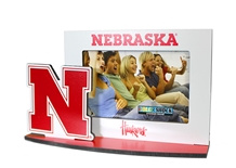 Nebraska Huskers 3D Standee Frame