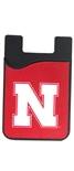 Nebraska Huskers Cell Phone Card Holder