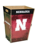 Nebraska Huskers Snap-To Waste Bin