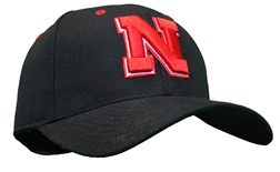 Nebraska Iron N Fitted Lid - Black