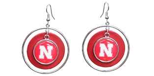 Nebraska Iron N Lindy Dangle Earrings