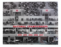 Nebraska National Champions Stadium Print