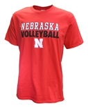 Nebraska Volleyball N Tee