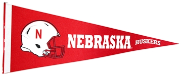 Red Football Helmet Pennant Flag Sewing Concepts