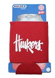 Red Huskers Can Coozie