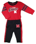 Adidas Infant Boys Nebraska Champs Little Kicker Outfit