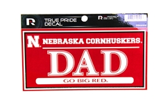 True Pride Nebraska Dad Decal